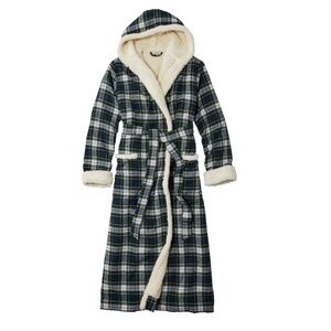 L.L.Bean Women’s Plaid Robe